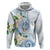 Guam Chamorro Zip Hoodie Guasali Flowers Curves Style