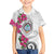 Guam Chamorro Kid Hawaiian Shirt Curves Polynesian Tattoo Mix Bougainvillea