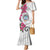Guam Chamorro Mermaid Dress Curves Polynesian Tattoo Mix Bougainvillea