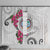 Guam Chamorro Window Curtain Curves Polynesian Tattoo Mix Bougainvillea