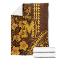 Hawaii Mililani High School Blanket Tribal Tattoo With Hibiscus Flowers