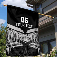 Custom New Zealand Cricket Garden Flag Go Champions World Cup 2024 With Maori Pattern