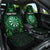 Personalised New Zealand Darts Car Seat Cover Green Dart Board Maori Pattern