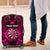 Personalised New Zealand Darts Luggage Cover Pink Dart Board Maori Pattern