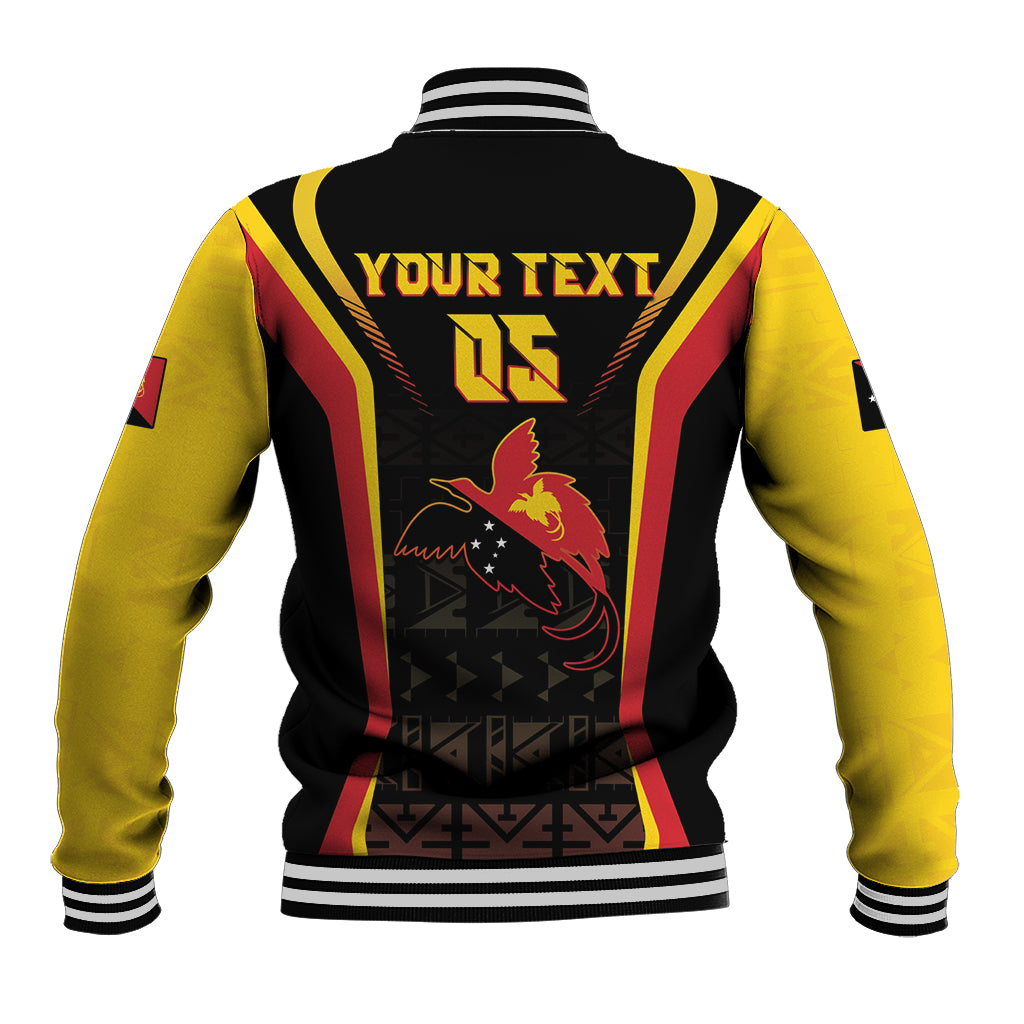 Custom Papua New Guinea Cricket Baseball Jacket 2024 World Cup