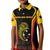 Custom Papua New Guinea Cricket Kid Polo Shirt 2024 World Cup