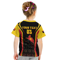 Custom Papua New Guinea Cricket Kid T Shirt 2024 World Cup LT05 - Polynesian Pride