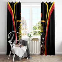 Papua New Guinea Cricket Window Curtain 2024 World Cup LT05 - Polynesian Pride