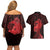 Aotearoa Mana Wahine Couples Matching Off Shoulder Short Dress and Hawaiian Shirt The Spiritual Power Of Women