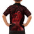 Aotearoa Mana Wahine Family Matching Off The Shoulder Long Sleeve Dress and Hawaiian Shirt The Spiritual Power Of Women
