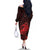 Aotearoa Mana Wahine Family Matching Off The Shoulder Long Sleeve Dress and Hawaiian Shirt The Spiritual Power Of Women
