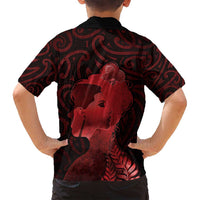 Aotearoa Mana Wahine Family Matching Puletasi and Hawaiian Shirt The Spiritual Power Of Women