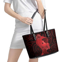 Aotearoa Mana Wahine Leather Tote Bag The Spiritual Power Of Women