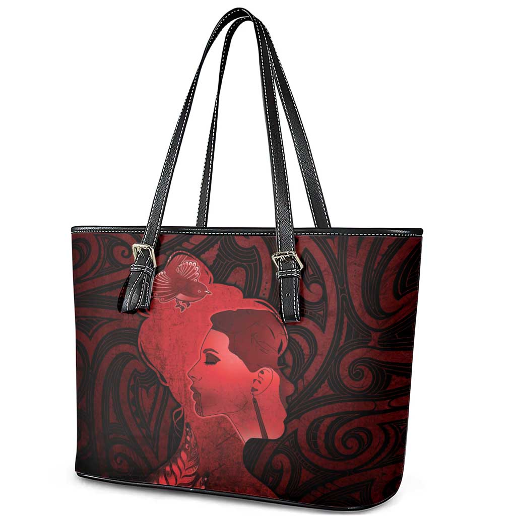 Aotearoa Mana Wahine Leather Tote Bag The Spiritual Power Of Women