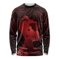 Aotearoa Mana Wahine Long Sleeve Shirt The Spiritual Power Of Women