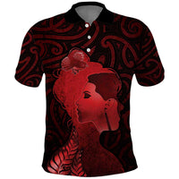 Aotearoa Mana Wahine Polo Shirt The Spiritual Power Of Women