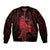 Aotearoa Mana Wahine Sleeve Zip Bomber Jacket The Spiritual Power Of Women
