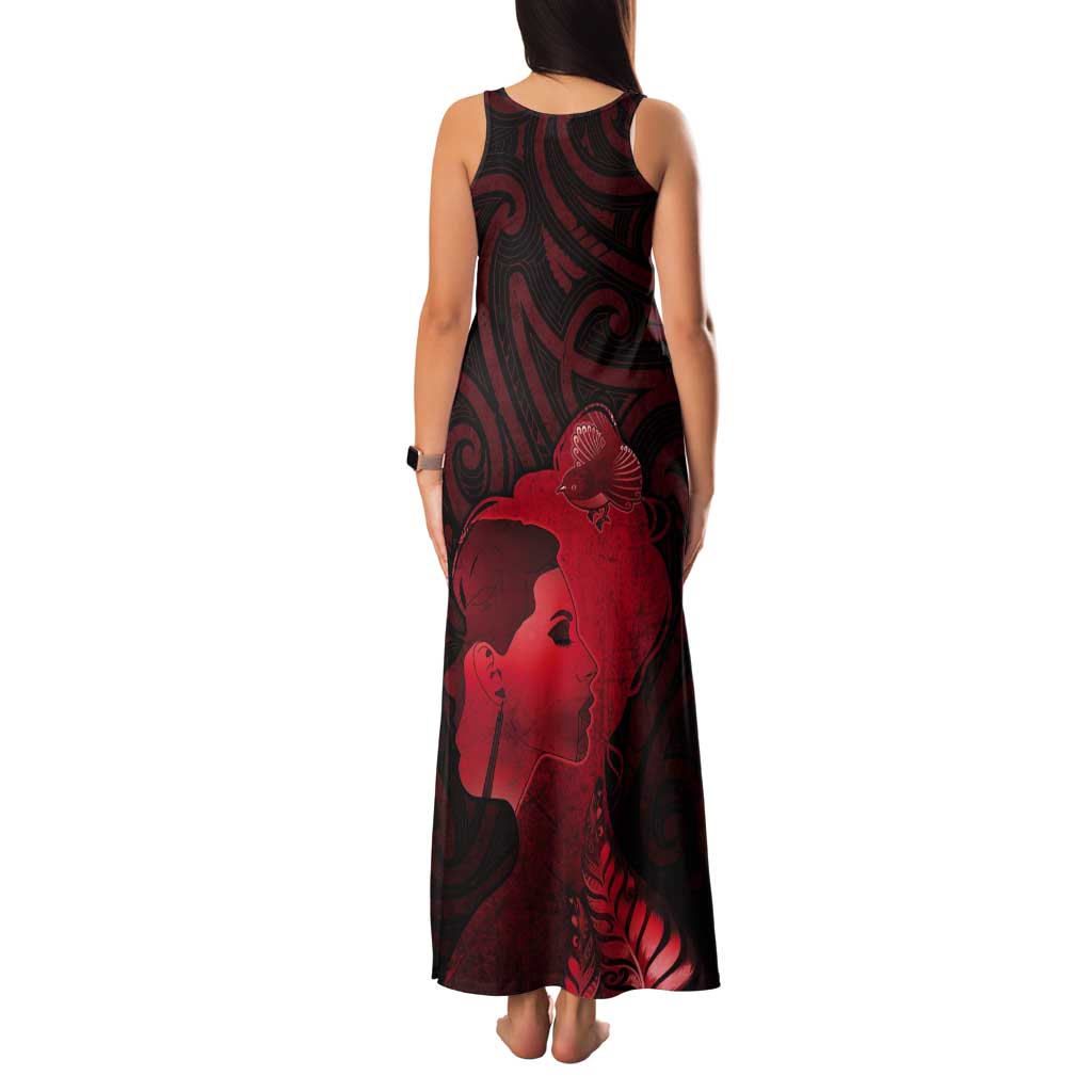 Aotearoa Mana Wahine Tank Maxi Dress The Spiritual Power Of Women