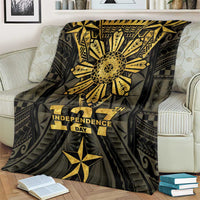 Philippines Independence Day Blanket Filipinos Sun Star Tribal LT05 - Polynesian Pride