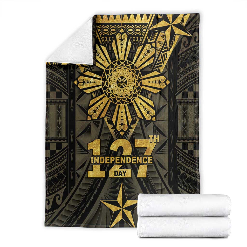 Philippines Independence Day Blanket Filipinos Sun Star Tribal LT05 - Polynesian Pride