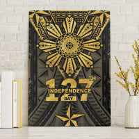 Philippines Independence Day Canvas Wall Art Filipinos Sun Star Tribal