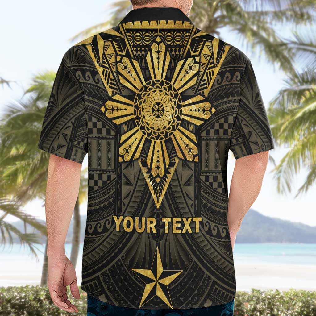 Personalised Philippines Independence Day Hawaiian Shirt Filipinos Sun Star Tribal
