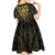 Personalised Philippines Independence Day Kid Short Sleeve Dress Filipinos Sun Star Tribal