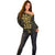 Personalised Philippines Independence Day Off Shoulder Sweater Filipinos Sun Star Tribal