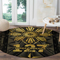 Philippines Independence Day Round Carpet Filipinos Sun Star Tribal