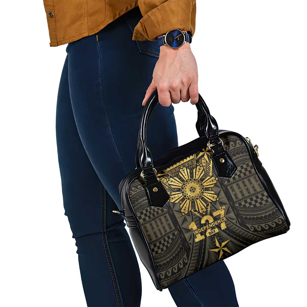 Philippines Independence Day Shoulder Handbag Filipinos Sun Star Tribal LT05 - Polynesian Pride
