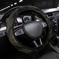 Philippines Independence Day Steering Wheel Cover Filipinos Sun Star Tribal LT05 Universal Fit Gold - Polynesian Pride