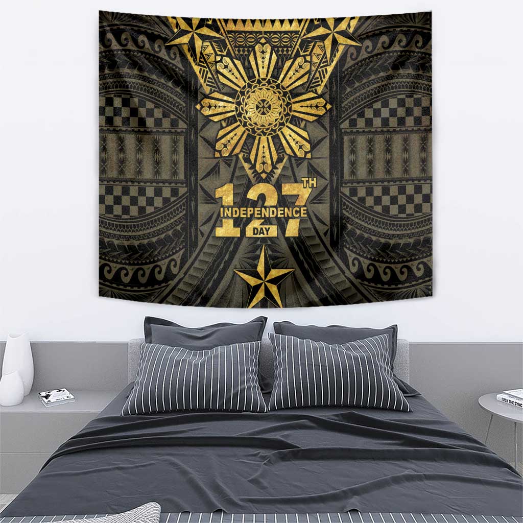 Philippines Independence Day Tapestry Filipinos Sun Star Tribal LT05 - Polynesian Pride