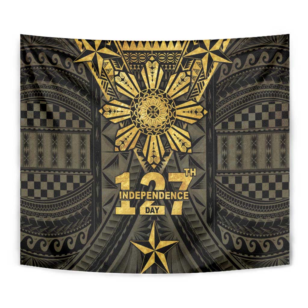 Philippines Independence Day Tapestry Filipinos Sun Star Tribal LT05 - Polynesian Pride