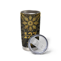 Personalised Philippines Independence Day Tumbler Cup Filipinos Sun Star Tribal LT05 - Polynesian Pride