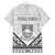 Personalised Kiribati Gospel Day Family Matching Short Sleeve Bodycon Dress and Hawaiian Shirt Coat Of Arms Polynesian Pattern