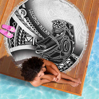 Solomon Islands Nguzunguzu Beach Blanket Polynesian Tribal Pattern