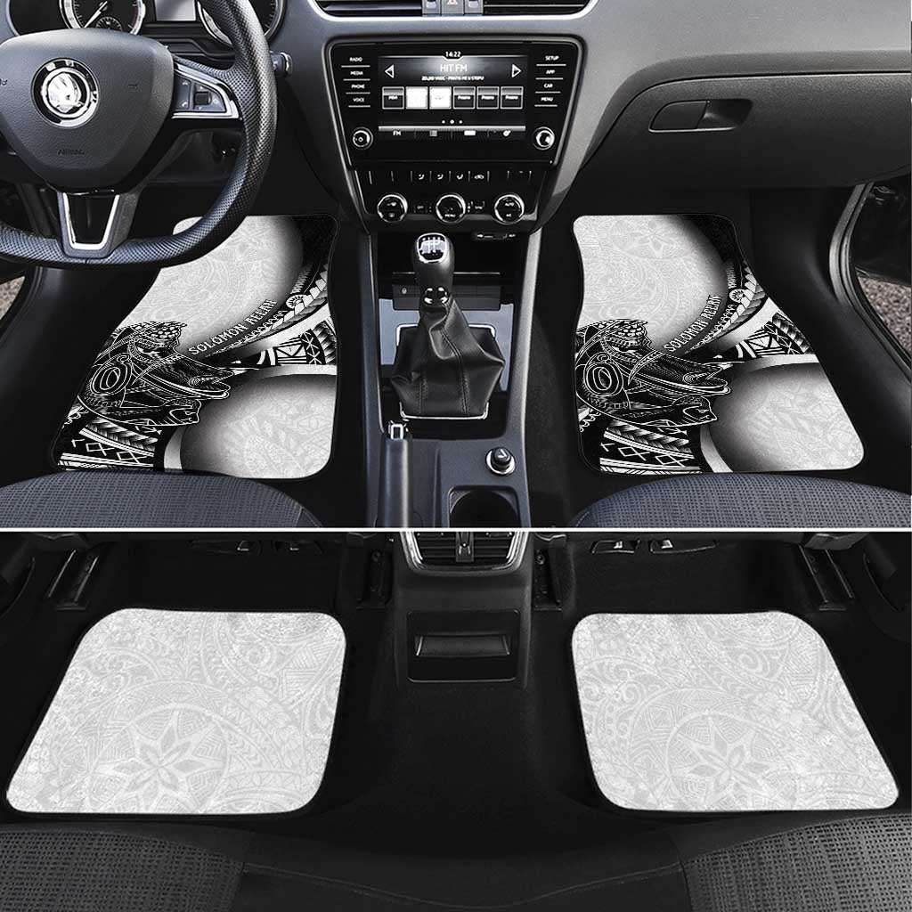 Solomon Islands Nguzunguzu Car Mats Polynesian Tribal Pattern