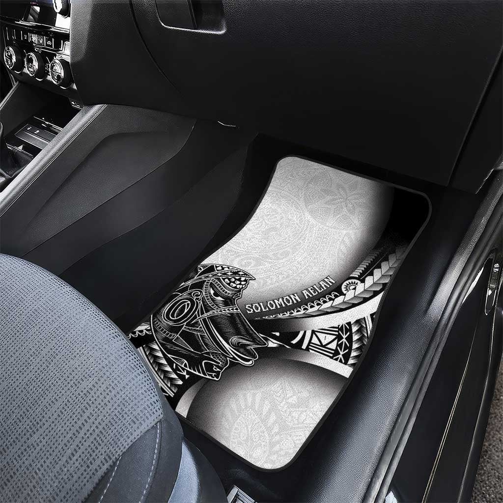 Solomon Islands Nguzunguzu Car Mats Polynesian Tribal Pattern