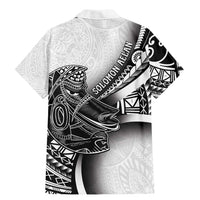 Solomon Islands Nguzunguzu Family Matching Mermaid Dress and Hawaiian Shirt Polynesian Tribal Pattern