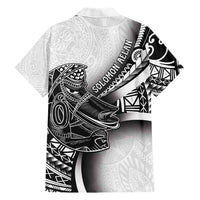 Solomon Islands Nguzunguzu Hawaiian Shirt Polynesian Tribal Pattern