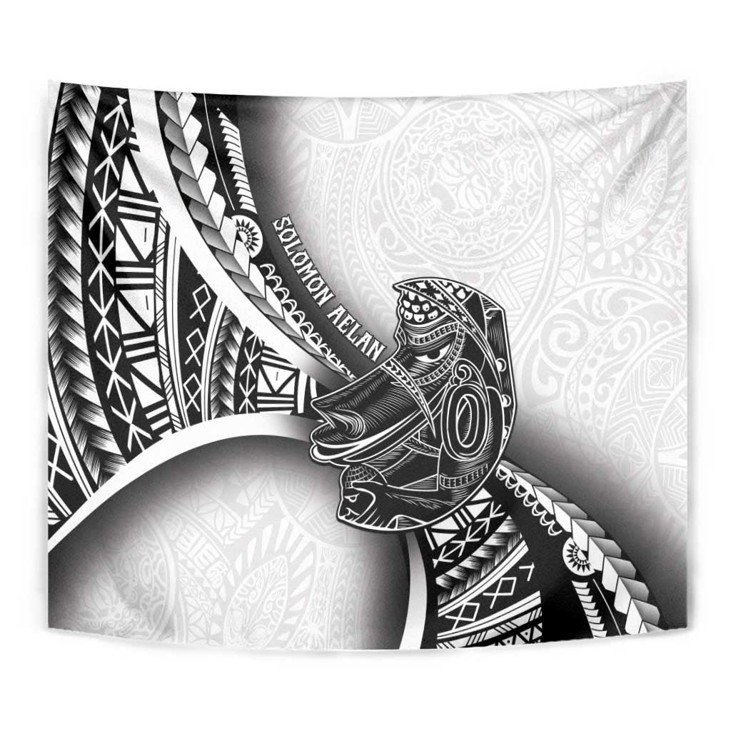 Solomon Islands Nguzunguzu Tapestry Polynesian Tribal Pattern