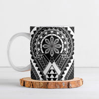 Philippines Batok Tribal Inspired Tattoo Black Ceramic Mug LT05 Black - Polynesian Pride