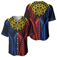 Philippines Batok Tribal Inspired Tattoo Baseball Jersey LT05 - Polynesian Pride