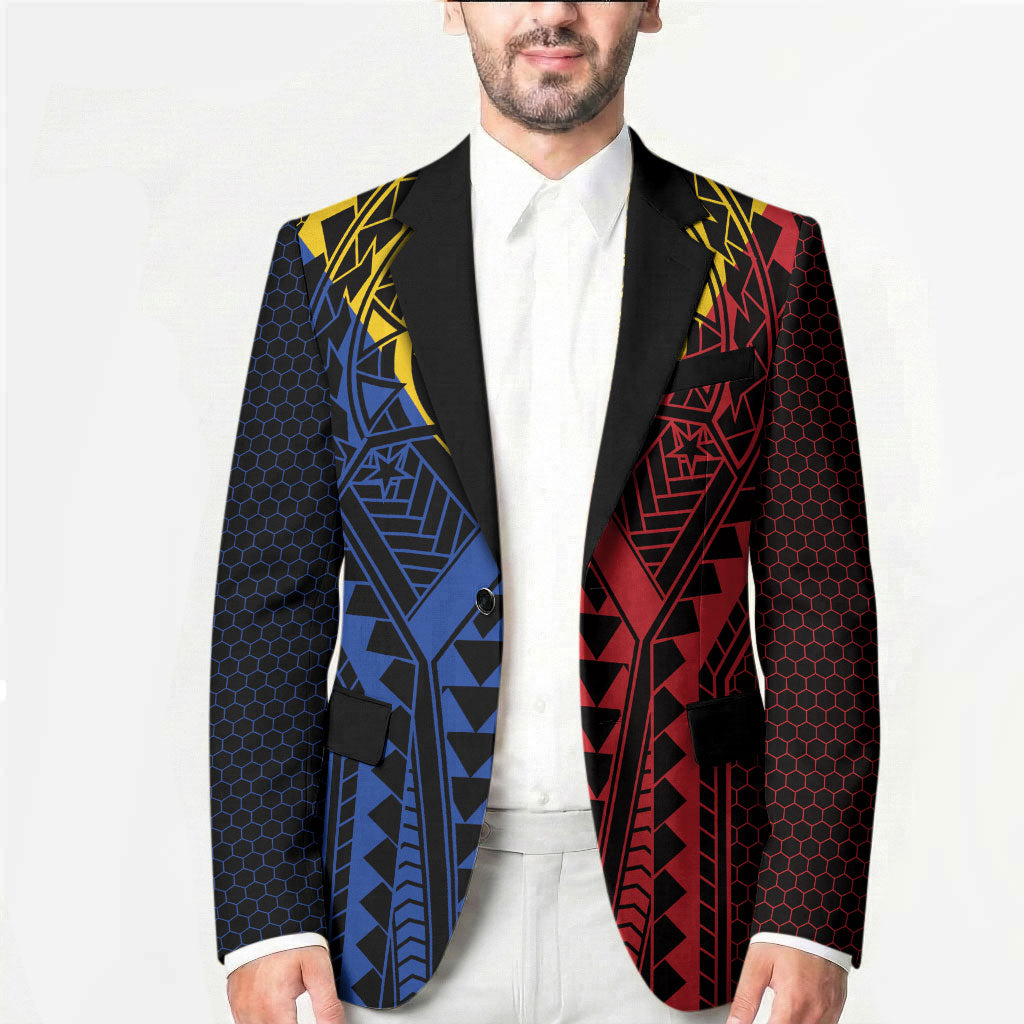 Philippines Batok Tribal Inspired Tattoo Blazer LT05 - Polynesian Pride