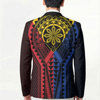 Philippines Batok Tribal Inspired Tattoo Blazer LT05 - Polynesian Pride