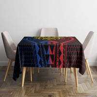 Philippines Batok Tribal Inspired Tattoo Tablecloth LT05 - Polynesian Pride