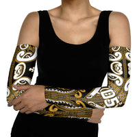 Custom Aotearoa Ngai Te Rangi Arm Sleeves Maori Tribal Pattern LT05 - Polynesian Pride