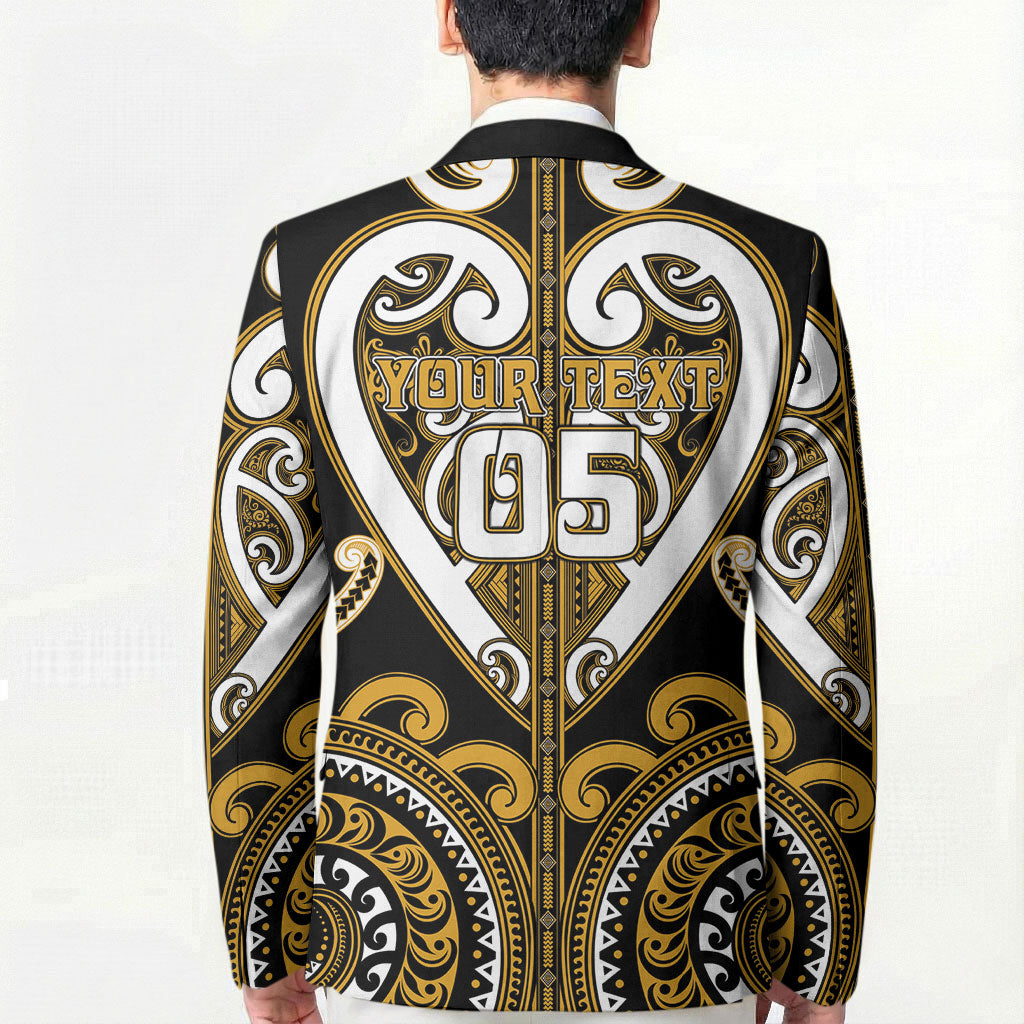 Custom Aotearoa Ngai Te Rangi Blazer Maori Tribal Pattern LT05 - Polynesian Pride