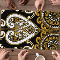 Aotearoa Ngai Te Rangi Puzzle Maori Tribal Pattern LT05 - Polynesian Pride
