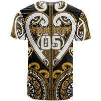 Custom Aotearoa Ngai Te Rangi T Shirt Maori Tribal Pattern LT05 - Polynesian Pride